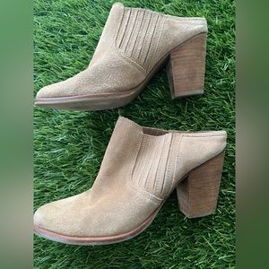 Steve Madden leather mules